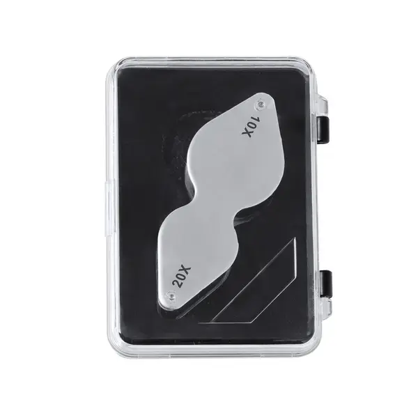 Lupe Nalix 10/20X - silber, Farbe: silber personalisierte Geschenke , 3 image
