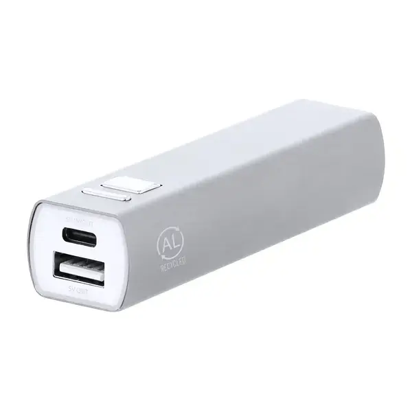 Power Bank Serdinam - silber, Farbe: silber personalisierte Geschenke , 2 image