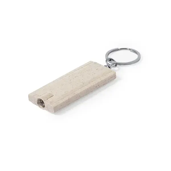 Lampe Schlüsselanhänger Tasex - naturfarben, Farbe: naturfarben personalisierte Geschenke 