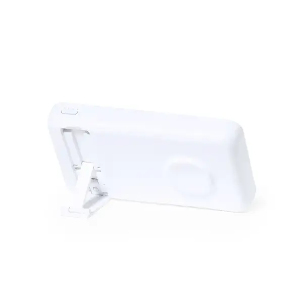 Power Bank Barry - weiß, Farbe: weiß personalisierte Geschenke , 7 image