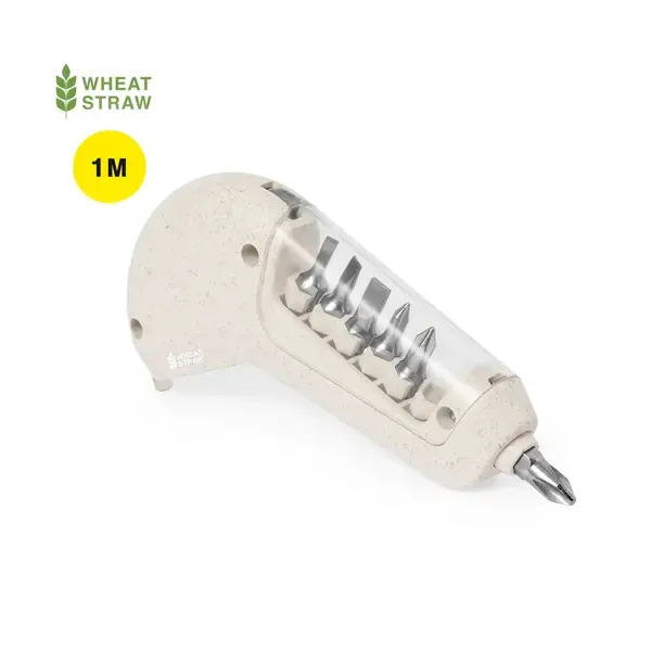 Multiwerkzeug Maßband Drankil 1m - naturfarben, Farbe: naturfarben personalisierte Geschenke , 4 image