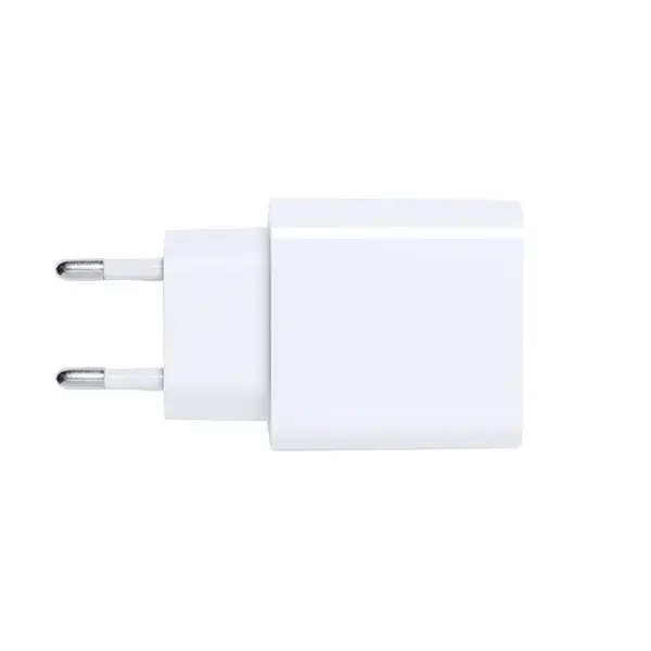 USB Ladegerät Morelo - weiß, Farbe: weiß personalisierte Geschenke , 6 image