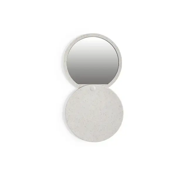 Taschenspiegel Gradiox - naturfarben, Farbe: naturfarben personalisierte Geschenke , 2 image