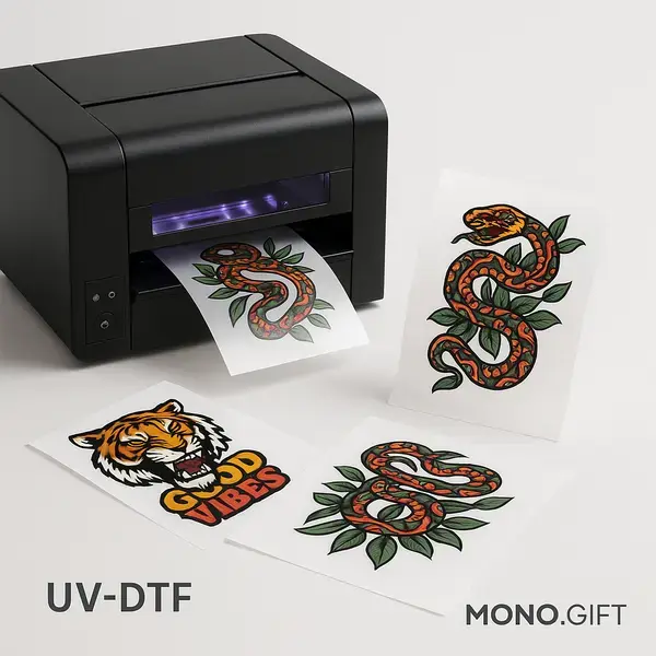 UV DTF Sticker 50 x 100 cm personalisierte Geschenke , 2 image