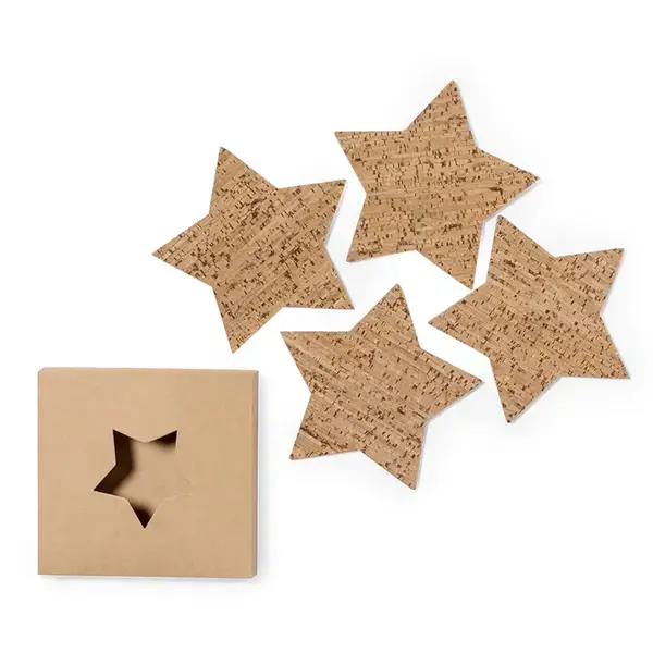 Kork Untersetzer Set Danop personalisierte Geschenke , 6 image