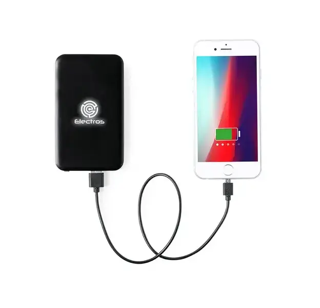 Power Bank Kustol - schwarz personalisierte Geschenke , 3 image