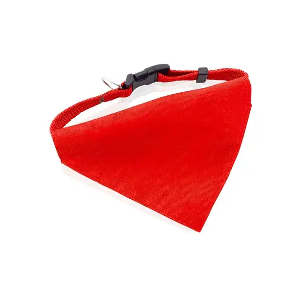Halstuch Hundehalsband Roco - rot, Farbe: rot personalisierte Geschenke 