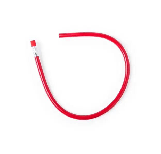 Bleistift Flexi - rot, Farbe: rot personalisierte Geschenke 