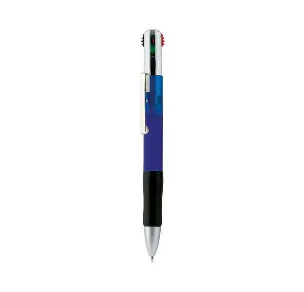 Kugelschreiber Multifour - blau, Farbe: blau personalisierte Geschenke 