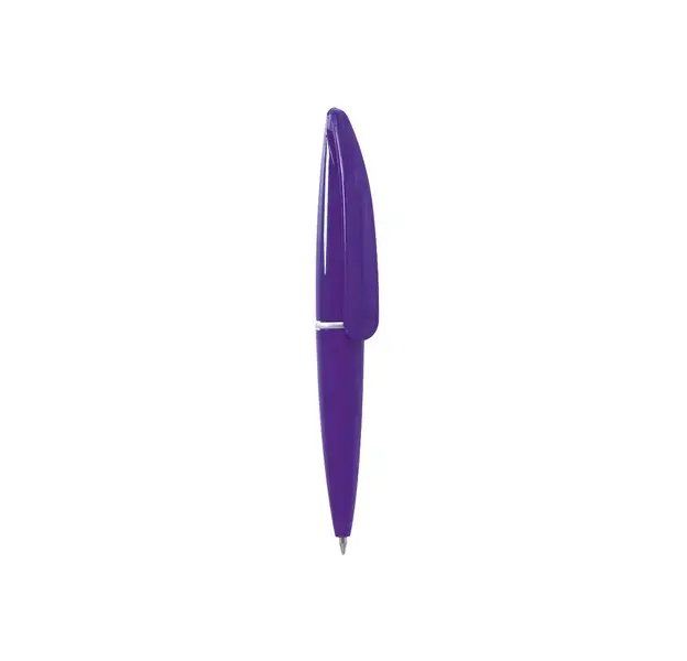 Mini Kugelschreiber Hall - lila, Farbe: lila personalisierte Geschenke 