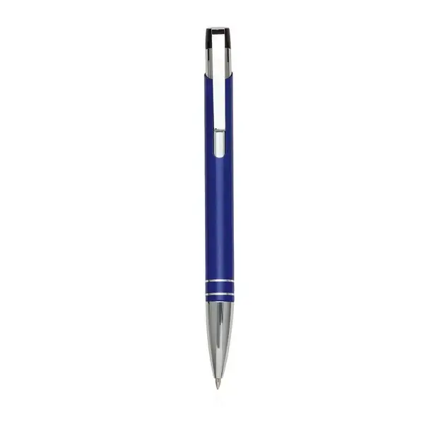 Kugelschreiber Fokus - blau, Farbe: blau personalisierte Geschenke 