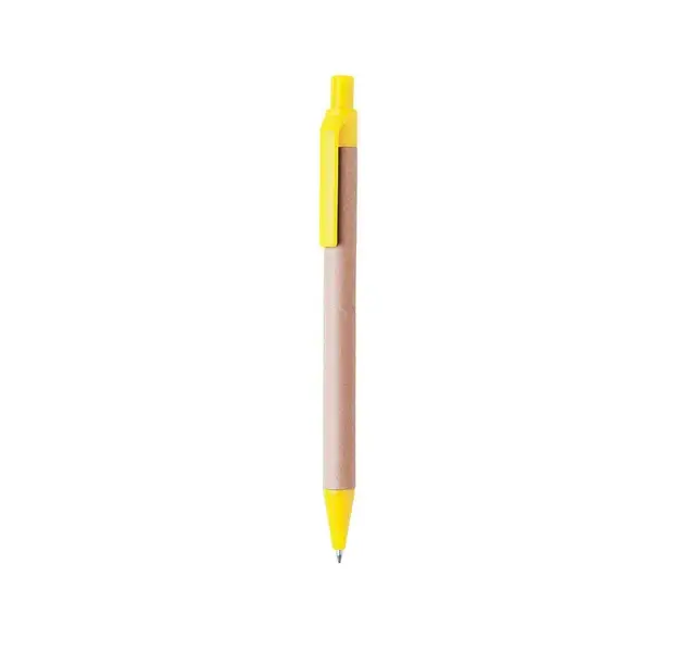 Kugelschreiber Tori - gelb, Farbe: gelb personalisierte Geschenke 