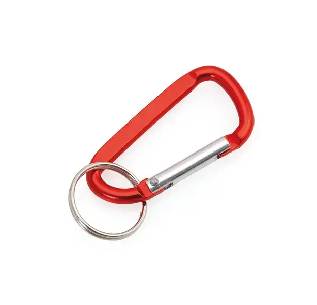 Karabiner Zoko - rot, Farbe: rot personalisierte Geschenke 
