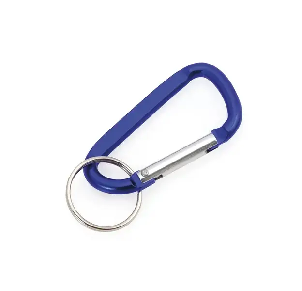 Karabiner Zoko - blau, Farbe: blau personalisierte Geschenke 