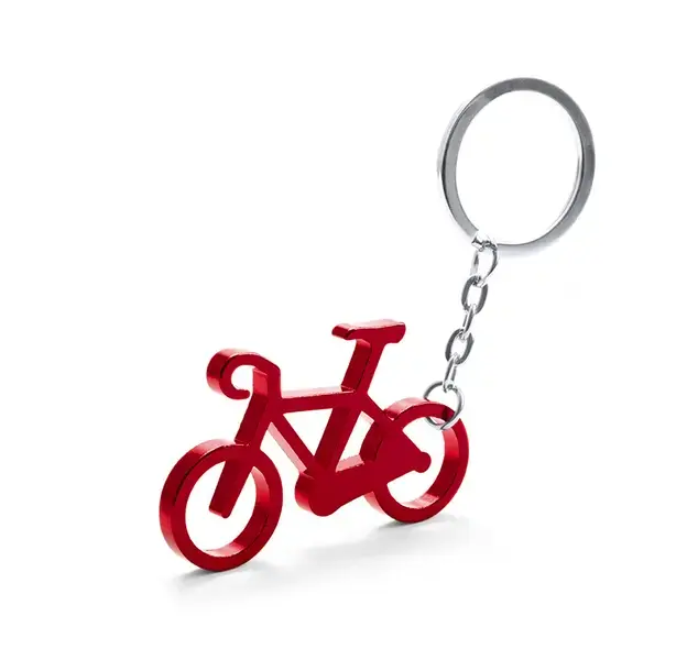 Schlüsselanhänger Ciclex - rot, Farbe: rot personalisierte Geschenke 