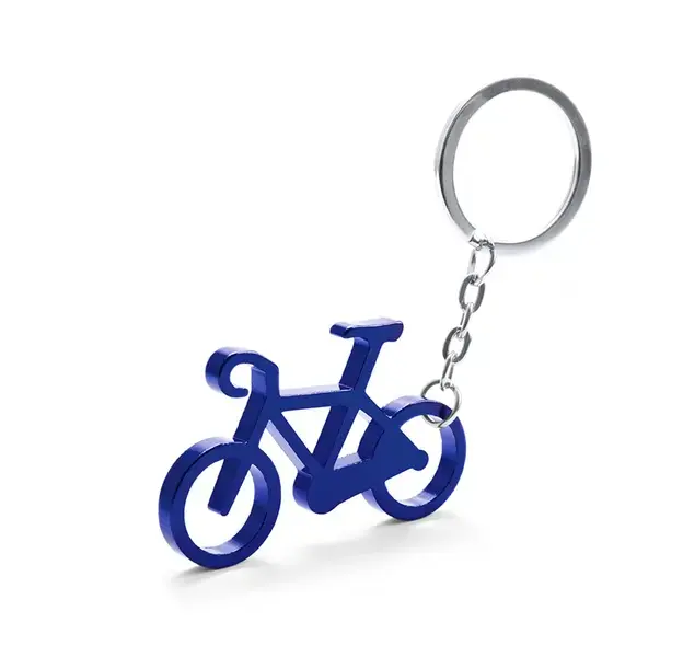 Schlüsselanhänger Ciclex - blau, Farbe: blau personalisierte Geschenke 