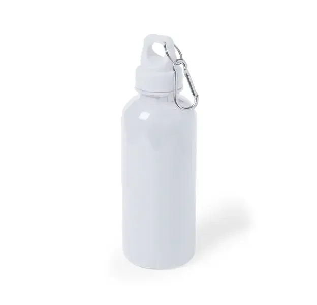 Trinkflasche Zanip - weiß, Farbe: weiß personalisierte Geschenke 
