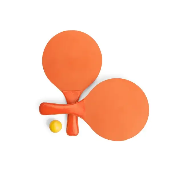 Strand Schläger Faluk - orange, Farbe: orange personalisierte Geschenke 