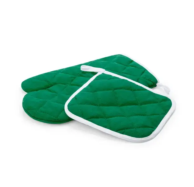Küchen Set Leston - grün, Farbe: grün personalisierte Geschenke 
