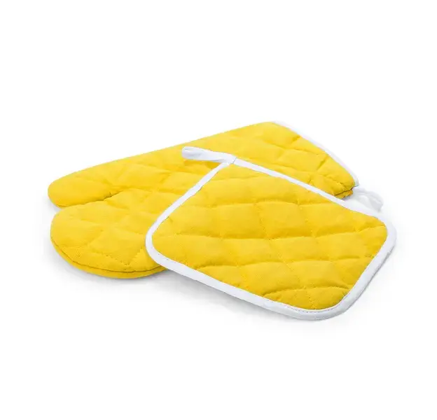 Küchen Set Leston - gelb, Farbe: gelb personalisierte Geschenke 