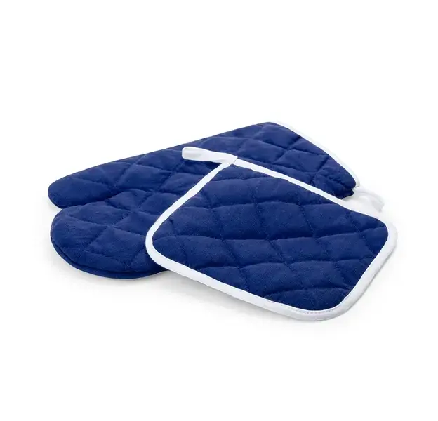 Küchen Set Leston - navy blau, Farbe: navy blau personalisierte Geschenke 