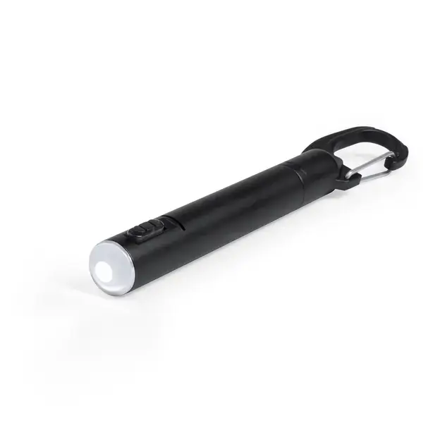 Kugelschreiber Lampe Krujer - schwarz, Farbe: schwarz personalisierte Geschenke 