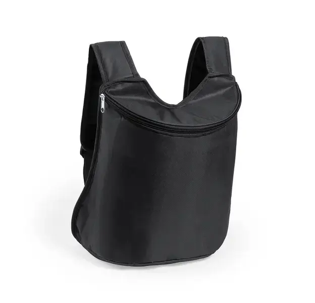 Kühltasche Rucksack Polys - schwarz, Farbe: schwarz personalisierte Geschenke 