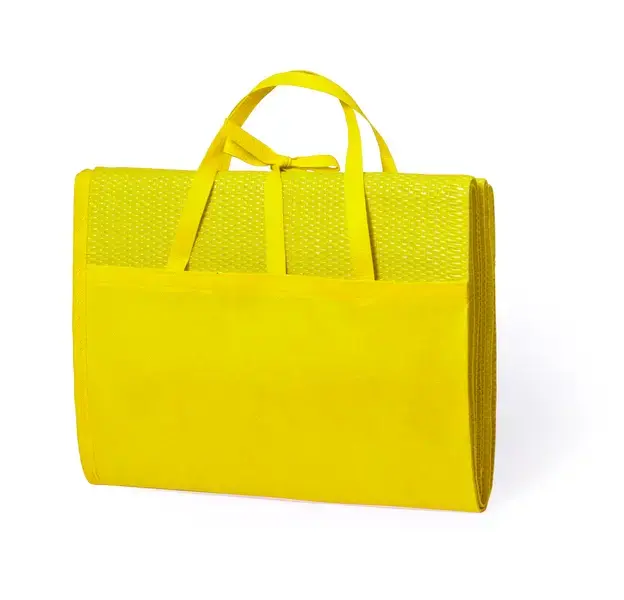 Strandmatte Kassia - gelb, Farbe: gelb personalisierte Geschenke 