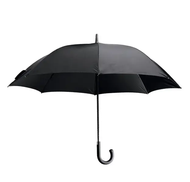 Regenschirm Campbell - schwarz, Farbe: schwarz personalisierte Geschenke 
