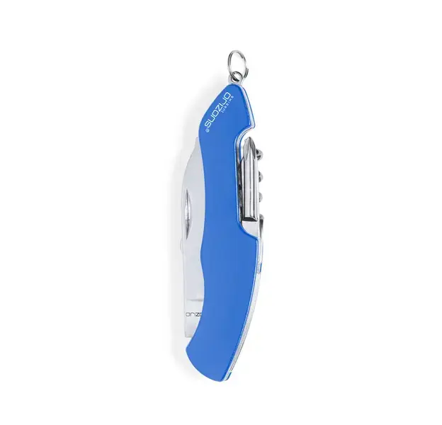 Multifunktionstaschenmesser Klent - blau, Farbe: blau personalisierte Geschenke 