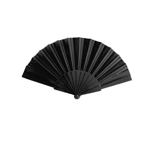 Fächer Tela - schwarz, Farbe: schwarz personalisierte Geschenke 