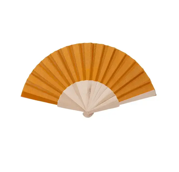 Fächer Folklore - orange, Farbe: orange personalisierte Geschenke 
