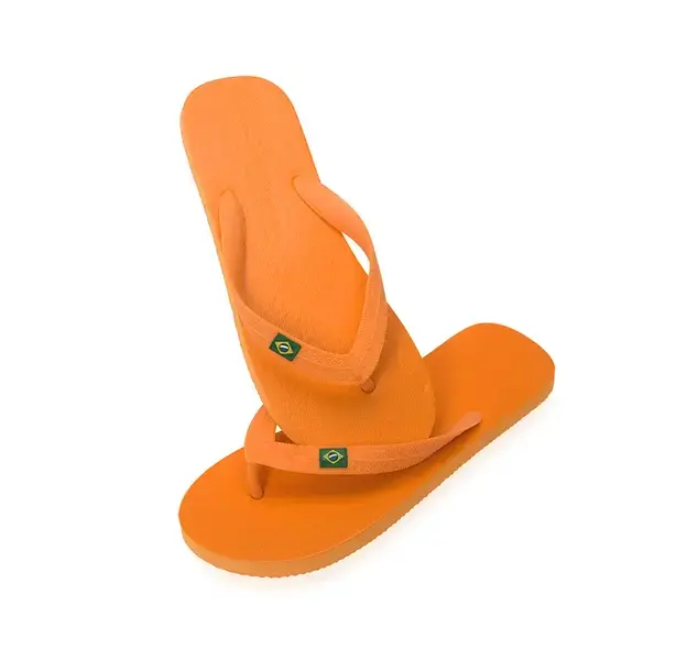 Flip Flop Brasileira - orange personalisierte Geschenke 
