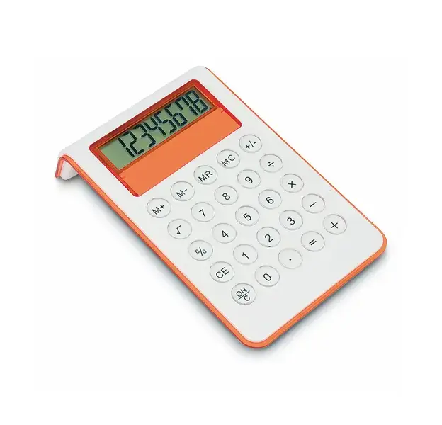 Taschenrechner Myd - orange, Farbe: orange personalisierte Geschenke 