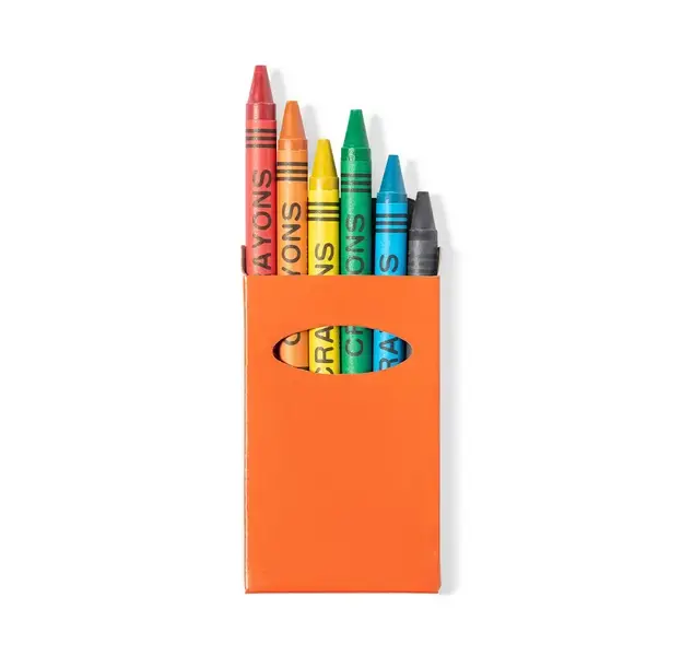 Wachsmalstifte Set Tune - orange, Farbe: orange personalisierte Geschenke 