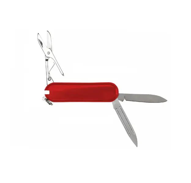 Mini Multifunktionstaschenmesser Castilla - rot, Farbe: rot personalisierte Geschenke 