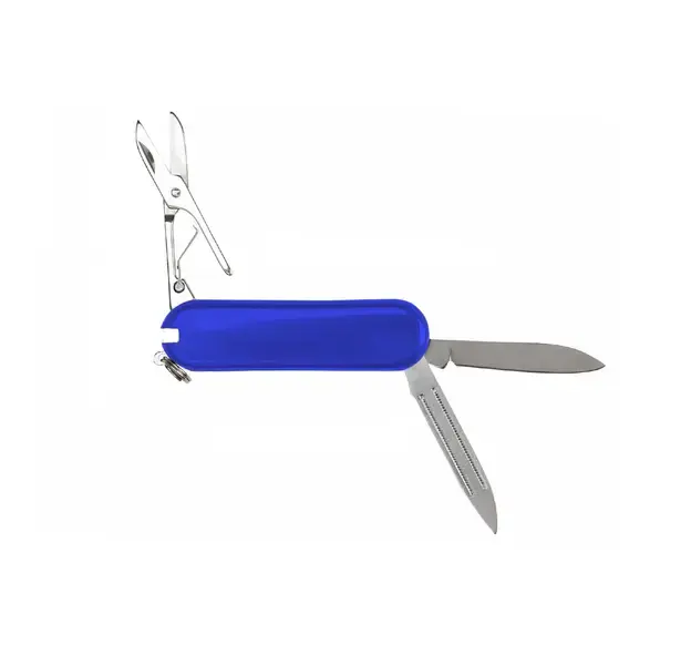Mini Multifunktionstaschenmesser Castilla - blau, Farbe: blau personalisierte Geschenke 
