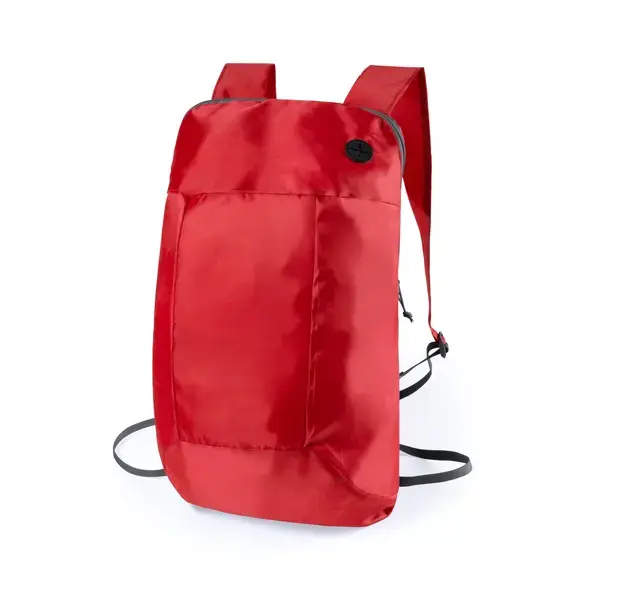Faltbar Rucksack Signal - rot, Farbe: rot personalisierte Geschenke 