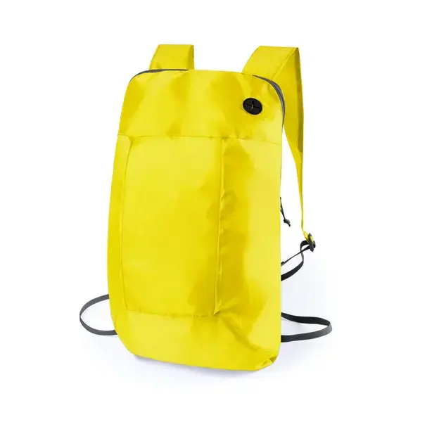 Faltbar Rucksack Signal - gelb, Farbe: gelb personalisierte Geschenke 