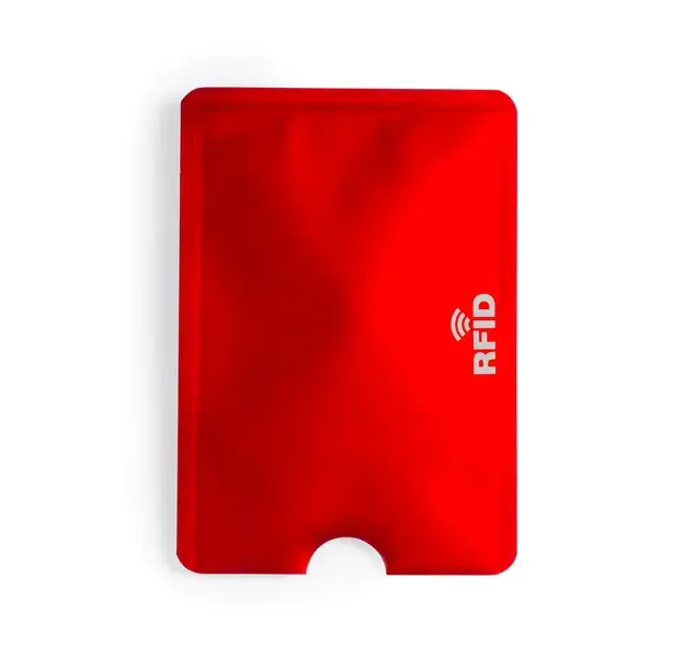 Visitenkartenetui Becam - rot, Farbe: rot personalisierte Geschenke 