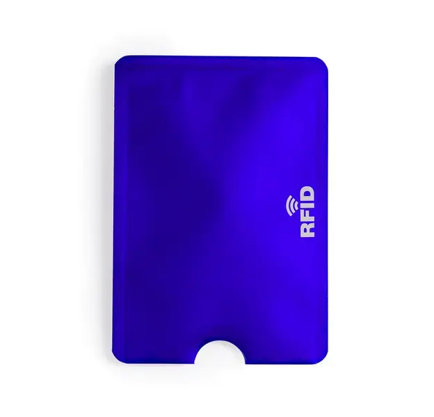 Visitenkartenetui Becam - blau, Farbe: blau personalisierte Geschenke 