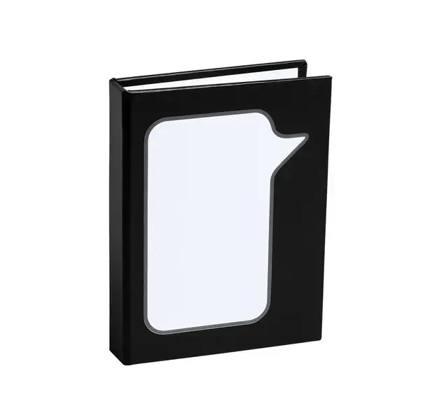 Notizblock Dosan - schwarz, Farbe: schwarz personalisierte Geschenke 