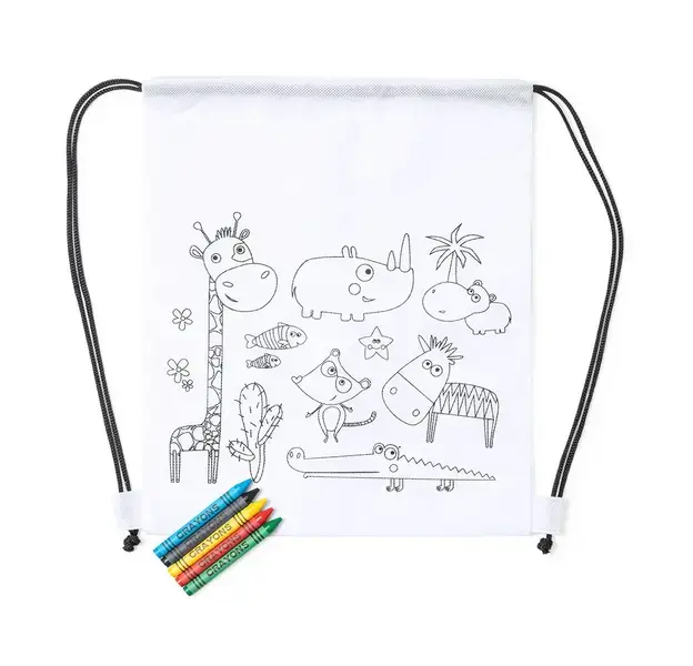 Rucksack Wizzy - weiß, Farbe: weiß personalisierte Geschenke 