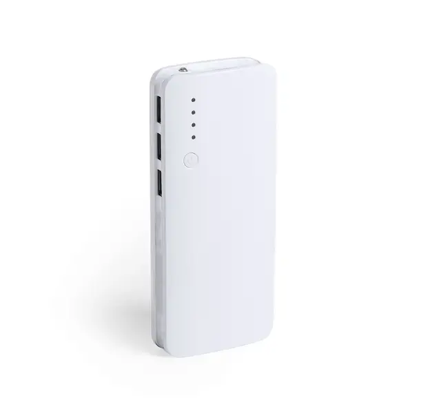 Power Bank Kaprin - weiß, Farbe: weiß personalisierte Geschenke 