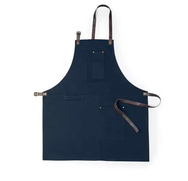 Schürze Vurcex - navy blau, Farbe: navy blau personalisierte Geschenke 