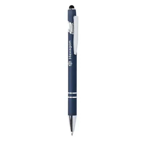 Kugelschreiber Pointer Lekor - navy blau, Farbe: navy blau personalisierte Geschenke 