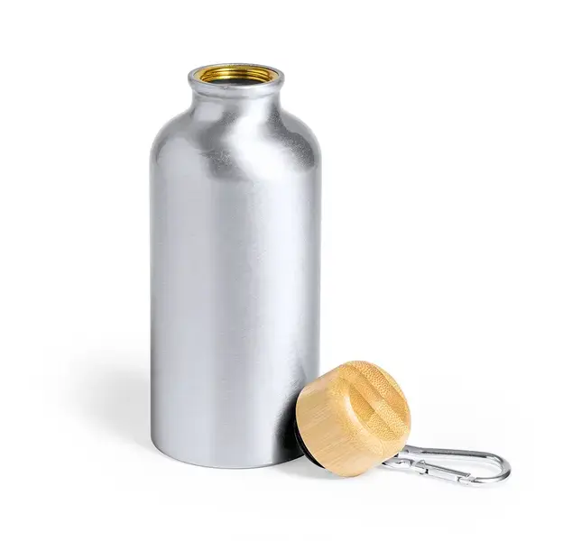 Trinkflasche Yorix - silber, Farbe: silber personalisierte Geschenke 