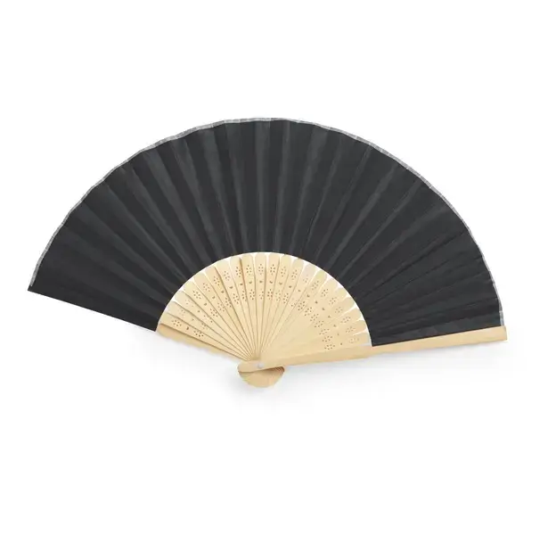 Fächer Kronix - schwarz, Farbe: schwarz personalisierte Geschenke 