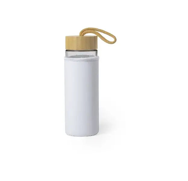 Trinkflasche Lurok - weiß, Farbe: weiß personalisierte Geschenke 