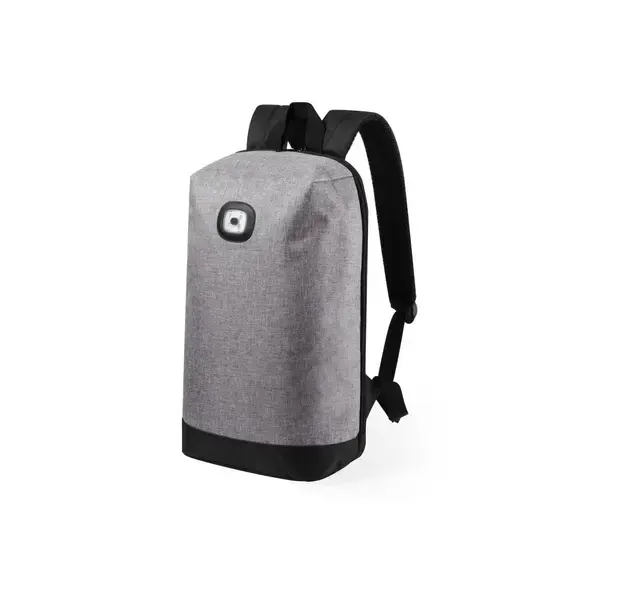 Rucksack-Anzeiger Krepak - grau, Farbe: grau personalisierte Geschenke 